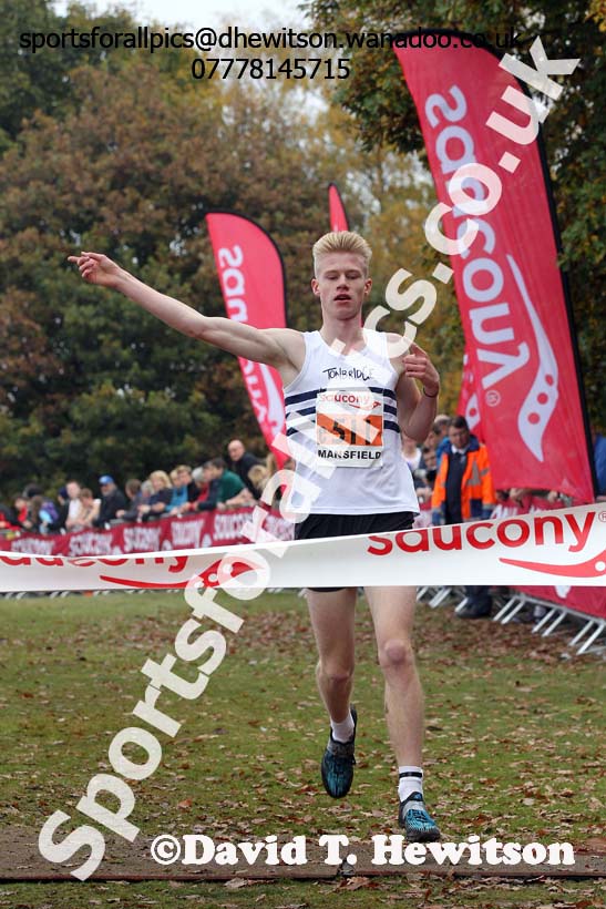 Men under-17s, National Cross Country Relays, Berry Park, Mansfield. Photo: David T. Hewitson/Sports for All Pics